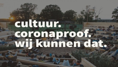 Cultuur. Coronaproof. Wij kunnen dat. 